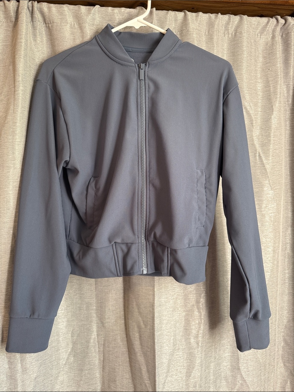 Women's blue Jacket - Classic Zip Front. Size small